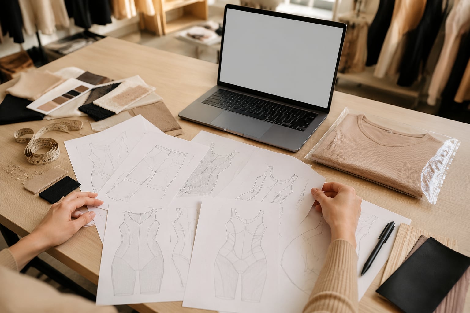 Plantilla RFQ para shapewear: cotizaciones comparables